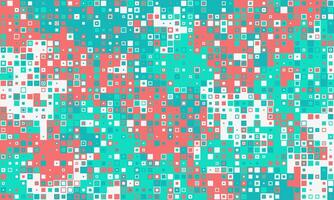 Abstract geometric pattern of colorful squares. Perfect for backgrounds, website design, or modern presentations. Represents data, technology, or connectivity. vector