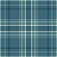 Serene teal and white plaid pattern. Perfect for textile design, apparel, website backgrounds, or crafting projects. Evokes feelings of calm and sophistication. vector
