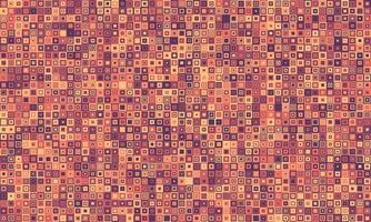 Intricate mosaic of diverse, subtly varying squares. Perfect for backgrounds, textures, or design elements conveying complexity, unity, or data visualization. vector