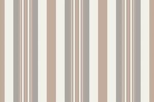 Nostalgic vertical textile stripe, simple fabric lines pattern. Editable background texture seamless in white and red colors. vector