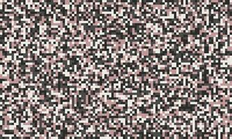 Abstract pixelated camouflage pattern in muted pinks, blacks, and whites. Perfect for backgrounds, textiles, or digital art projects. vector