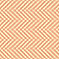 Elegant coral and cream houndstooth pattern. Perfect for textiles, fashion, website backgrounds, or stationery designs. This classic repeating texture offers a sophisticated and versatile aesthetic. vector