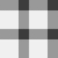 70s seamless plaid background, picture fabric texture. Cotton pattern textile check tartan in white and grey colors. vector