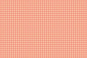 Elegant coral and peach houndstooth pattern. Perfect for fashion, textile, or website backgrounds. This classic design offers a sophisticated texture and subtle visual interest. vector