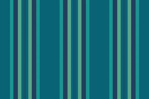 Gentle fabric vertical , material pattern background lines. Advertisement stripe textile seamless texture in cyan and dark colors. vector