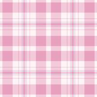 Geometric seamless check texture, london textile pattern tartan. Guy plaid background fabric in light and lavender blush colors. vector