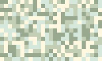 Abstract pixel art background. Subtle pastel green and beige tones create a calming, modern texture ideal for websites, presentations, or print design. vector