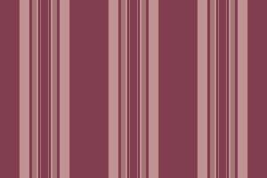 Fniform vertical pattern background, workshop textile lines fabric. Short stripe seamless texture in red and rosy brown colors. vector