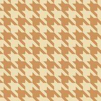 Elegant houndstooth pattern in warm, earthy tones. Perfect for textile design, fashion, or website backgrounds. This timeless geometric texture evokes sophistication and classic style. vector