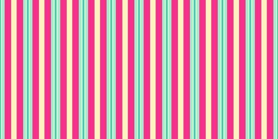 Vibrant vertical stripes in pink, mint green, and cream create a cheerful, retroinspired pattern perfect for backgrounds, textiles, or website designs. vector