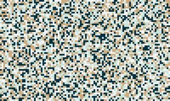 Abstract pixel art background. Neutral color palette of beige, teal, and white creates a calming, yet complex texture perfect for website backgrounds, textiles, or modern design projects. vector