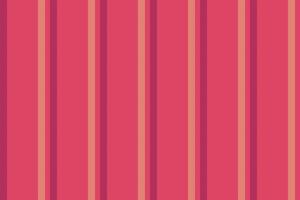 Decorating textile seamless lines, cotton pattern texture fabric. Sectangle stripe vertical background in rouge red and amber colors. vector