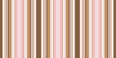 Elegant vertical stripes in soft pink and brown tones. Perfect for backgrounds, textiles, or packaging design. This subtle yet sophisticated pattern evokes feelings of calm and femininity. vector