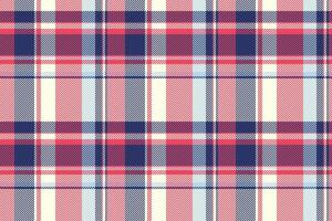 Random texture plaid pattern, colorful tartan background seamless. Silk check fabric textile in light and red colors. vector