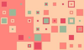 Abstract pastel square pattern. Modern geometric design with soft color palette, perfect for backgrounds, presentations, or website designs. Evokes feelings of calmness and sophistication. vector