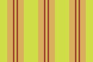 Vlowing texture textile, pastel vertical stripe seamless. Drnament pattern lines background fabric in amber and red colors. vector
