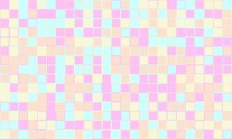 Abstract pastel mosaic background. Soft, dreamy color palette creates a calming, playful mood. Ideal for websites, presentations, or any design needing a touch of whimsical elegance. vector