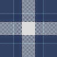 Classic navy and white plaid pattern. Perfect for textile design, apparel, or website backgrounds. Clean lines and subtle texture create a sophisticated and timeless look. vector