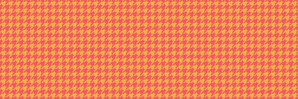 Vibrant coral and orange houndstooth pattern. Perfect for textile design, fashion, or website backgrounds. vector