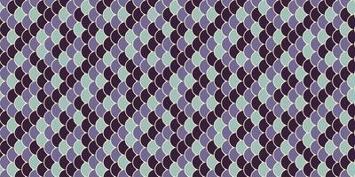 Elegant geometric pattern featuring overlapping semicircles in calming purple and teal hues. vector