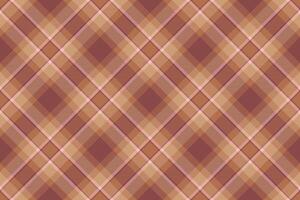 Elegant diagonal plaid pattern in earthy tones. Perfect for textile design, website backgrounds, or autumnal themed projects. vector