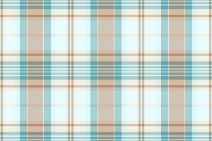 Screen seamless check , purchase fabric tartan background. Father pattern plaid texture textile in light and white colors. vector