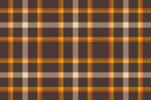 Network tartan seamless textile, grand background plaid pattern. Autumn check fabric texture in dark and bright colors. vector