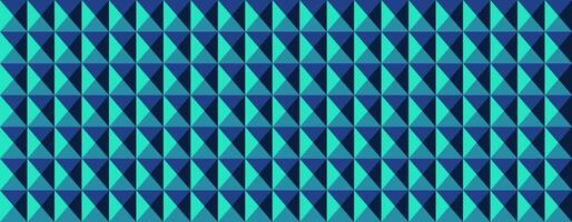 Abstract geometric teal and navy blue triangle pattern. Ideal for backgrounds, websites, presentations, and textile designs. Creates a modern, sophisticated, and visually engaging texture. vector