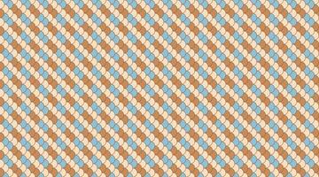 Abstract diagonal pattern featuring overlapping, rounded shapes in soft beige, brown, and blue tones. vector