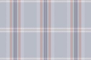 Quilted plaid fabric textile, vichy texture check. Panel pattern tartan seamless background in pastel and white colors. vector