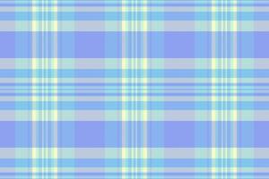 English fabric plaid , merry background texture pattern. Romance check tartan seamless textile in cyan and blue colors. vector