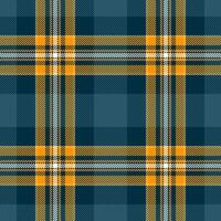 Weave background pattern , outside plaid texture seamless. Luxury check tartan fabric textile in dark and cyan colors. vector