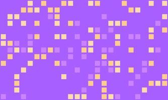 Abstract pixel art background. Pastel orange and purple squares create a vibrant, playful pattern ideal for websites, presentations, or social media. vector