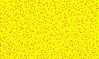 Vibrant yellow background scattered with small red dots. Perfect for celebratory designs, website backgrounds, or playful patterns. Evokes energy, joy, and a sense of festivity. vector