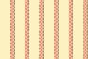 Elegant pastel pink and cream vertical stripes pattern. Perfect for textile design, website backgrounds, or packaging. A timeless and versatile texture evoking feelings of calm and sophistication. vector