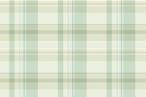 Decorative check tartan textile, mosaic pattern seamless background. Glamor plaid texture fabric in light and white colors. vector