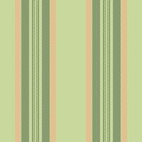 Elegant pastel green and peach striped textile pattern. Perfect for fashion, home decor, or website backgrounds. This subtle, versatile design evokes a sense of calm and sophistication. vector
