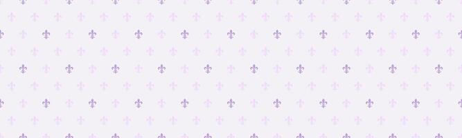 Elegant pastel purple floral pattern, perfect for websites, stationery, or textile designs. Subtle repeating motif creates a calming, sophisticated aesthetic. vector