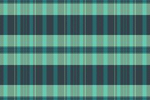 Seamless teal and mint green plaid pattern. Perfect for textile design, apparel, fashion, website backgrounds, or any project needing a fresh, modern, and subtly textured feel. vector
