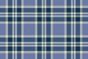 Elegant seamless plaid pattern in calming blue and cream tones. Perfect for textile design, wallpaper, or website backgrounds. Evokes a sense of sophistication and tranquility. vector