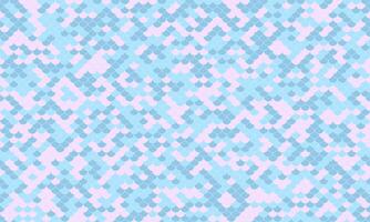 Abstract pastel mosaic pattern. Subtle, calming design ideal for backgrounds, websites, textiles, or packaging. The soft blue and pink hues evoke a sense of serenity and playful sophistication. vector