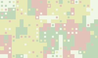 Abstract pastel pixel art background. Soft, muted colors create a calming, modern design perfect for websites, presentations, or social media. vector
