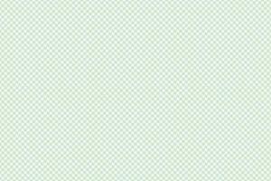 Subtle mint green gingham pattern, ideal for backgrounds, textures, or website design. vector
