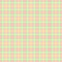 Packing tartan texture pattern, square seamless fabric . Loft background check plaid textile in light and green colors. vector