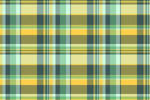 Quality textile fabric , mixed pattern check texture. 30s seamless tartan background plaid in pastel and amber colors. vector