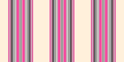 Vibrant pink and grey vertical stripes on a cream background. A playful yet sophisticated pattern ideal for textiles, website backgrounds, or stationery. vector