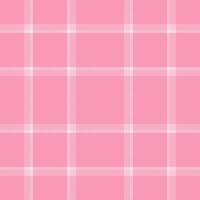 Soft pink plaid pattern, delicate and charming. Ideal for backgrounds, textiles, and feminine designs. Simple, elegant, and versatile evokes feelings of calmness and sweetness. vector