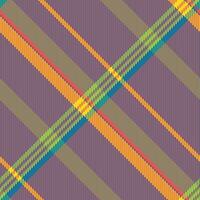 Vibrant diagonal plaid pattern in a bold color palette. Perfect for textile design, website backgrounds, or modern graphic projects. vector
