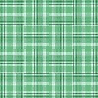 Warmth plaid background , short seamless textile pattern. Popular tartan texture fabric check in green and light colors. vector