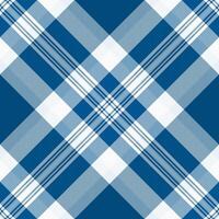 Elegant blue and white plaid pattern. Perfect for textile design, apparel, website backgrounds, or packaging. Clean, crisp lines create a sophisticated, timeless feel. vector